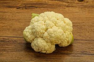 Natural food - cauliflower for cooking photo