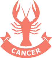 illustrazione del png del segno dell'oroscopo del cancro