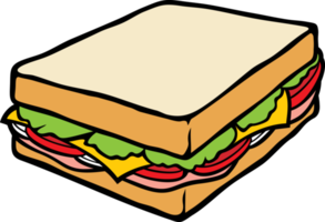 panino png illustrazione