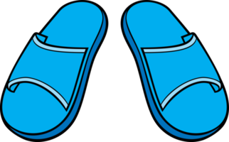 chanclas - zapatillas png ilustración