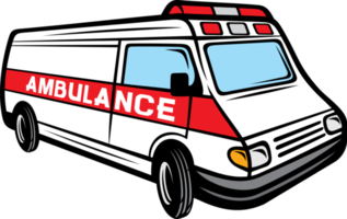 ambulance van png illustratie