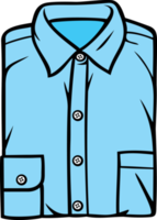 Folded shirt png illustration