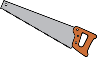 Hand saw png illustration