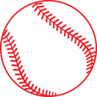 pelota de béisbol png ilustración