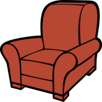 Armchair png illustration