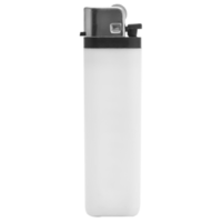 White lighter mockup cutout, Png file