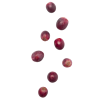 Falling grapes cutout, Png file