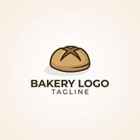 Bakery bread logo vector