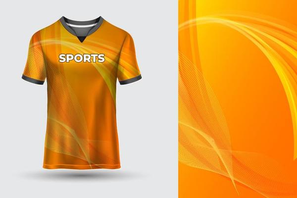 Orange Jersey Vector Art, Icons, and Graphics for Free Download