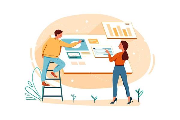Product teams working on a website project