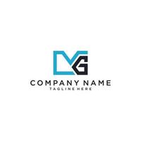 MG or GM initial Logo design Vector. vector