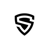 Letter S security logo technology for your company. vector