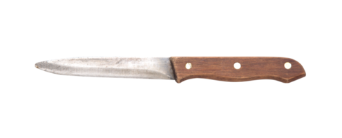 Steel knife cutout, Png file