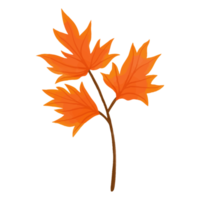 feuille d'aquarelle, feuilles d'automne clipart