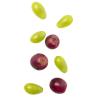 recorte de uvas cayendo, archivo png