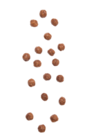 Falling cereal cutout, Png file