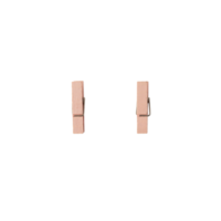 Wooden clip, Clothespin cutout, Png file