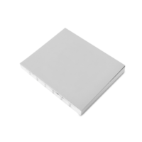 White book mockup, cutout png