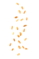 recorte de amendoim com sal caindo, arquivo png