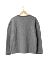 maqueta de suéter gris colgando, archivo png