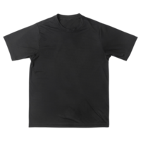 maquette de t-shirt de sport noir png