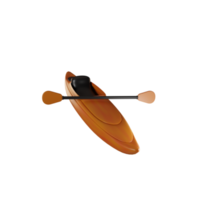 kayak ilustración 3d