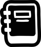 note book icon vector