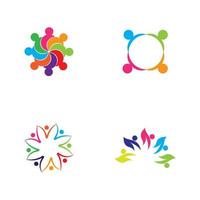 Community network and social icon vector