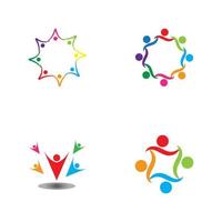 Community network and social icon vector