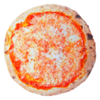 pizza margherita png trasparente
