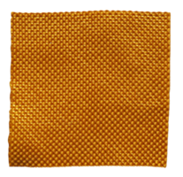 Orange Fabric sample transparent PNG