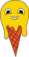 glace hippie. émoji png