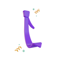 3D-pictogram bedrijf, stropdas png