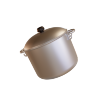 cozinha de ícone, projeto 3d de pote png