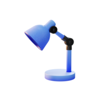 Desk Lamp Device Electronic icon 3d illustration png