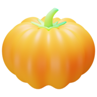 3d Illustration Vegetable, pumpkin Used for print, web, app, infographic, etc png