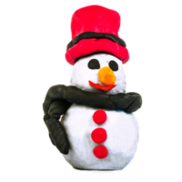 snowman plasticine figures  cartoon  christmas character png