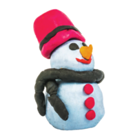 boneco de neve figuras de plasticina personagem de desenho animado de natal png
