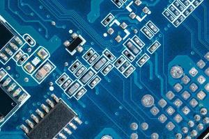 Circuit board computer background, electronic hardware texture photo