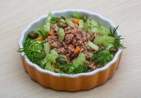 Tuna and celery salad photo