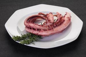 Tasty Octopus tentacles photo