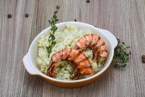 Risotto with prawn photo