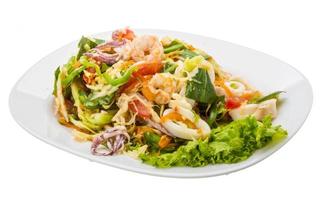 Asian seafood salad photo