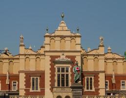 Sukiennice building in Krakow, Poland photo