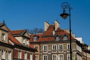 City center of Warsaw, Poland photo