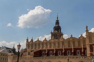 Sukiennice building in Krakow, Poland photo