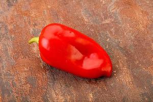 Sweet Red Bell Bulgarian pepper photo