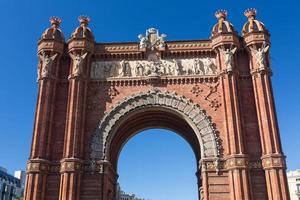 Barcelona Arch of Triumph photo