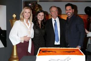 FEB 7 - Katherine Kelly Lang, Heather Tom, Eric Braeden, and Don Diamont at the Eric Braeden 40th Anniversary Celebration on The Young and The Restless on February 7, 2020 in Los Angeles, CA photo