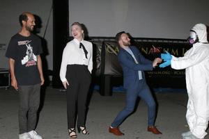 LOS ANGELES  SEP 25 - Wes Craven Award Winners Jonathan Louis Lewis, Mary O Neil, Buz Wallick, and Presenter at the Catalina Film Festival, on September 25, 2020 in Long Beach, CA photo